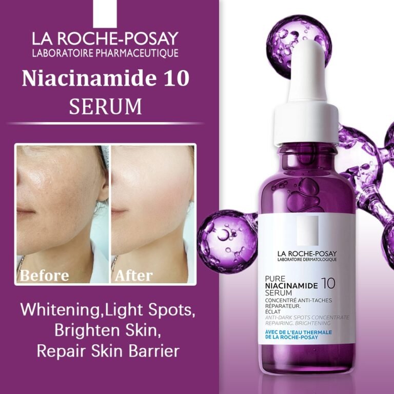 La Roche Posay 10% Pure Niacinamide Serum Benefits and Before & After Results