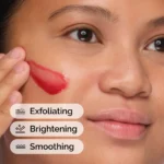 theordinary aha bha peeling solution model application with benefits