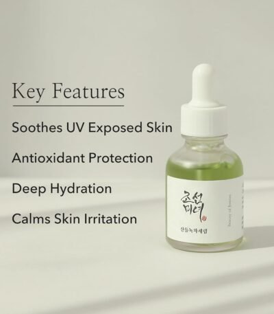 Beauty of Joseon Green Tea Panthenol Calming Serum Benefits