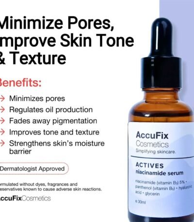 Accufix Niacinamide Serum Benefits