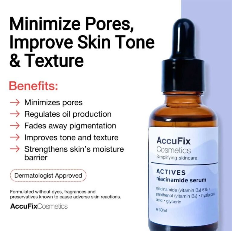 Accufix Niacinamide Serum Benefits
