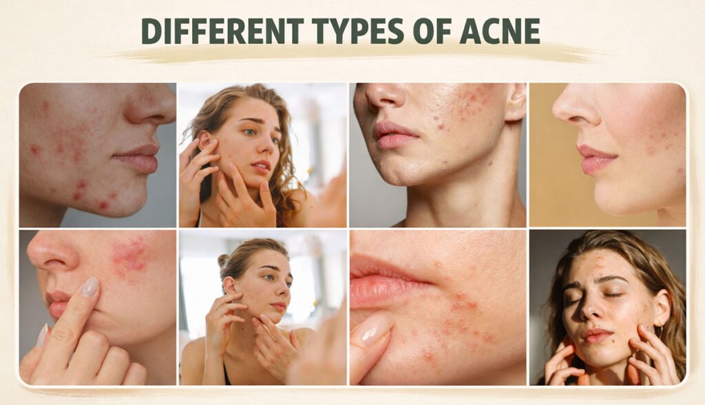 Many Types of Acne