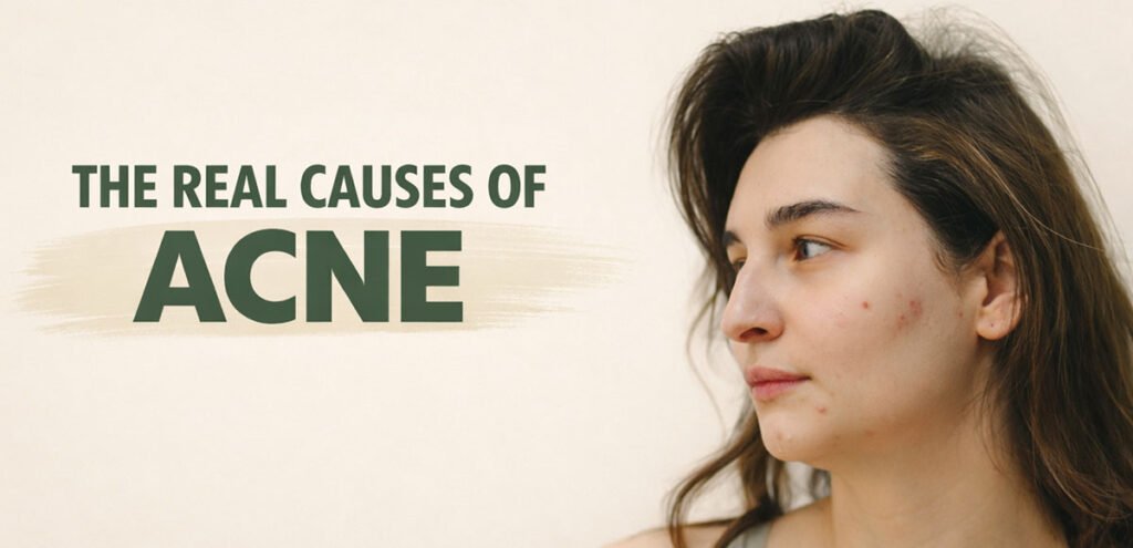 Know the real acne causes with explanation